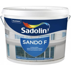 хороша модель Фарба для фасаду та цоколя Sadolin Sando F Білий 3 x 1 л