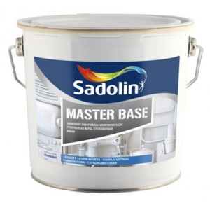 Алкідна фарба для проблемних поверхонь Sadolin Master Base Білий 3 x 1 л краща модель в Луцьку