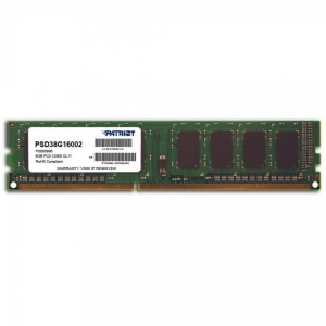 Модуль пам'яті PATRIOT DDR3 8G 1600Mhz (PSD38G16002) (F00224733) надійний