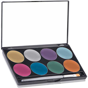 Палитра сияющего аквагрима Mehron Paradise Makeup AQ Brilliant 8 цветов по 7 г (808-PAL-R) (764294583006) ТОП в Луцке