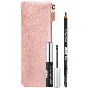 Набір для макіяжу брів Pupa Eyebrow Essential Kit №003 Dark Brown 10 г (8011607333738) в Луцьку