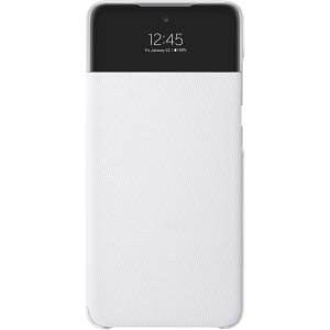 Чехол-книжка Samsung Smart S View Wallet Cover для Samsung Galaxy A52 White (EF-EA525PWEGRU) лучшая модель в Луцке