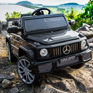 Електромобіль Kidsauto Mercedes-Benz G55 style Чорний (HM818) (6903351008180) надійний