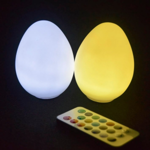 Світлодіодні водонепроникні світильники Ledart EGG79W на батарейках з пультом дистанційного керування, набір 2шт в Луцьку