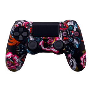 Чохол Силіконовий RMC PlayStation 4 Black Dragon Для DualShock 4 краща модель в Луцьку