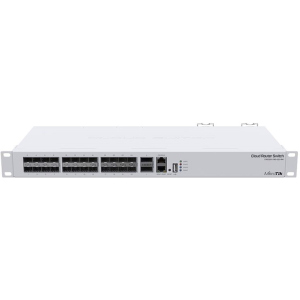 Комутатор MikroTik CRS326-24S+2Q+RM SFP+/QSFP+ (CRS326-24S+2Q+RM) рейтинг