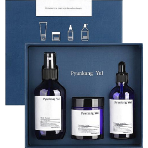 Набір Pyunkang Yul Set Тонер-міст Mist Toner 200 мл + Ампула Moisture Ampoule 100 мл + Крем Moisture Cream 100 мл (8809486680414) ТОП в Луцьку