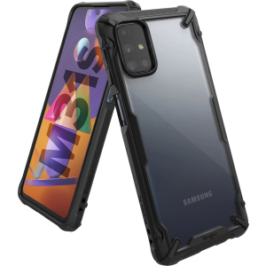 Панель Ringke Fusion X для Samsung Galaxy M31s Black ТОП в Луцке