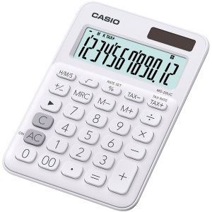 Калькулятор Casio 12 разрядный 105х149.5х22.8 (MS-20UC-WE-S-ES) ТОП в Луцке