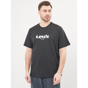 Футболка Levi's SS Relaxed Fit Tee Mv SSnl Logo Caviar 16143-0084 S (5400898765718) лучшая модель в Луцке