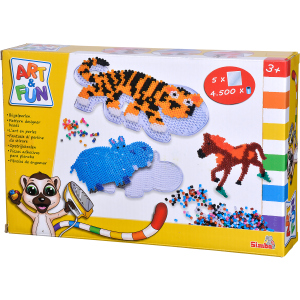 Термомозаика Simba Toys Веселый Зоопарк 9 мотивов 4500 элементов (6374279) в Луцке