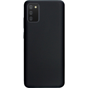 Панель Intaleo SoftShell для Samsung Galaxy A02S Black ТОП в Луцке