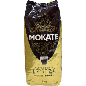 купить Кофе в зернах Mokate Espresso 1 кг (5900649075672)