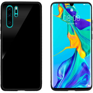 Панель Intaleo Real Glass для Huawei P30 Pro Black ТОП в Луцке