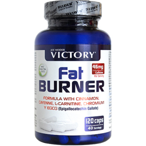 Жироспалювач Weider Victory Fat Burner 120 капсул (8414192305591) краща модель в Луцьку