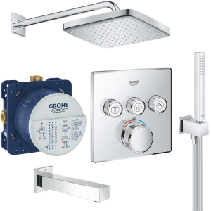 Душовий гарнітур GROHE Grohtherm 26415SC2 краща модель в Луцьку