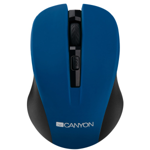 хорошая модель Мышь Canyon CNE-CMSW1BL Wireless Black/Blue