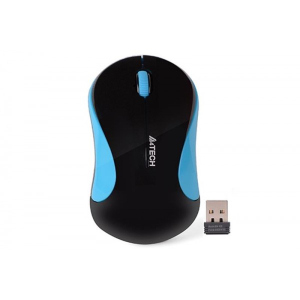 Миша бездротова A4Tech G3-270N Black/Blue USB V-Track в Луцьку