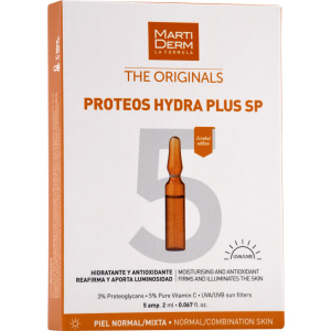 Ампулы Martiderm The Originals Proteos Hydra Plus SP 5 шт х 2 мл (8437019178932) лучшая модель в Луцке