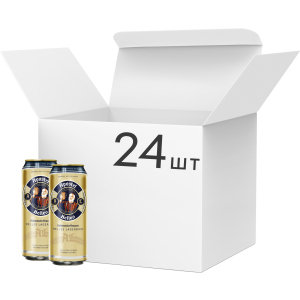 Упаковка пива Apostel Helles Lager светлое фильтрованное 5% 0.5 л х 24 шт (4054500101138) ТОП в Луцке