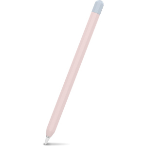 Двоколірний силіконовий чохол AhaStyle для Apple Pencil (1 покоління) Рожевий, світло-синій (AHA-01940-PNL) надійний