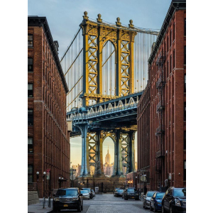 Фотошпалери флізелінові Komar Brooklyn (Бруклін) 184х248 см 2 сегменти (XXL2-013)