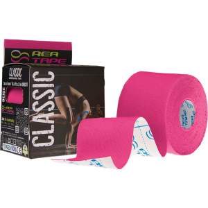 Кинезиологический тейп REA TAPE Classic 5 см 5 м Розовый (REA-Classic-pin) ТОП в Луцке