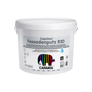 Декоративная штукатурка Caparol Capatect-Fassadenputz R20 Transparent 25кг прозрачная