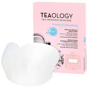 Зміцнююча та розгладжуюча маска для зони декольте Teaology White tea 1 шт (8050148502241)