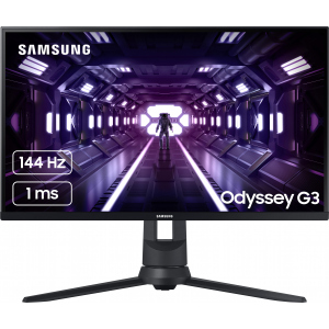 Mонитор 24" Samsung Odyssey G3 F24G35TFW Black (LF24G35TFWIXCI) ТОП в Луцке