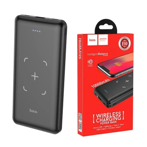 Павербанк Hoco Wireless Charger 10000 мАч black ТОП в Луцьку