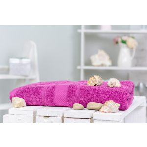 Банное полотенце MirSon №5011 SoftNess Plum 100x150 см (2200003181296)