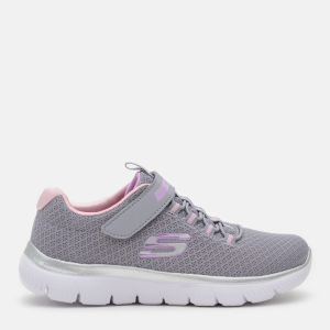 купити Кросівки дитячі Skechers 302069L GYPK 31 Сірі (194428386515)_3592991