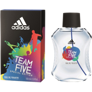 Туалетная вода для мужчин Adidas Team Five 100 мл (3607346551035) ТОП в Луцке