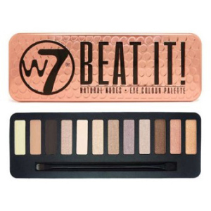 Тени для век W7 Beat It Eye Colour Palette палетка 12 цветов light pink and copper 15.6 г (5060406145687)