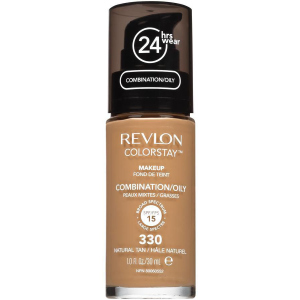 Тональний крем Revlon ColorStay комбінована та жирна шкіра з дозатором 330 Natural Tan 30 мл (309974700115) ТОП в Луцьку