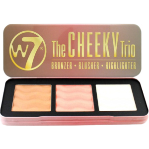 Хайлайтер для обличчя W7 The Cheeky Trio 21 г (5060406141122) краща модель в Луцьку