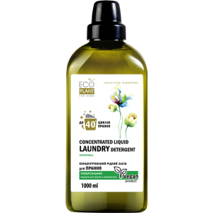 Концентрированное средство для стирки EcoPlant for Home Universal 1 л (4820168432958) лучшая модель в Луцке