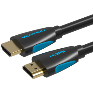 Кабель Vention HDMI-HDMI, 2 м v2.0 (VAA-M02-B200) (43387712) краща модель в Луцьку