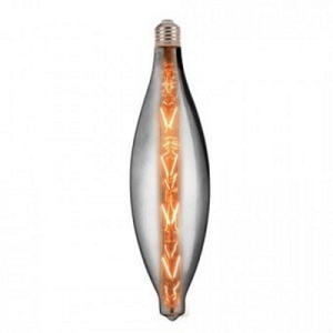 Лампа Horoz Electric Filament led ELLIPTIC-XL 8W E27 2400К Титан Серая