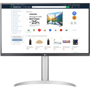 Монитор 27" LG 27UP850-W USB Type-C ТОП в Луцке