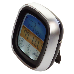 Электронный термометр для мяса Supretto с ЖК дисплеем Серебро (5982-0001) в Луцке