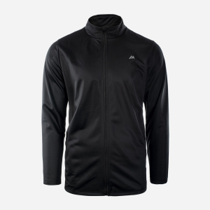 Спортивна кофта Martes Essentials Raylon-Black L Чорна (5902786258192) ТОП в Луцьку