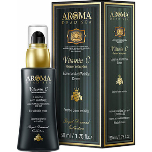 хороша модель Крем для обличчя Aroma Dead Sea проти зморшок та пігментації з вітаміном С 50 мл (7290006794185)