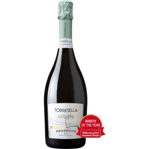 Ігристе вино Torresella Prosecco Extra-Dry DOC біле екстра сухе 0.75 л 11% (8007155000758) ТОП в Луцьку