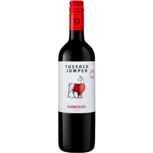 Вино Tussock Jumper Carmenere красное сухое 0.75 л 13.5% (3760204540142) ТОП в Луцке