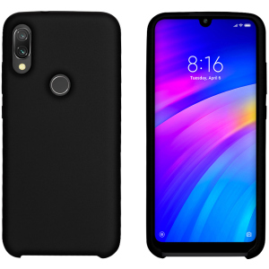 Панель Intaleo Velvet для Xiaomi Redmi 7 Black краща модель в Луцьку