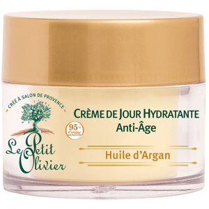 Антивозрастной дневной крем Le Petit Olivier Moisturizing Anti-Age Day Cream с аргановым маслом 50 мл (3549620033120)