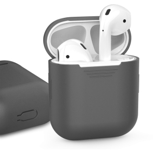 Класичний Силіконовий чохол AhaStyle для Apple AirPods Gray (AHA-01020-GRY) в Луцьку