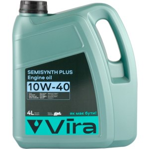 купити Мастило моторне Vira SemiSynthetic Plus SL/CF 10W-40 4 л (нова етикетка) (VI0352)